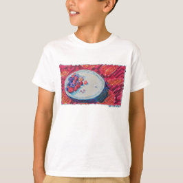 Camiseta Tigela de Frutas Vermelhas
