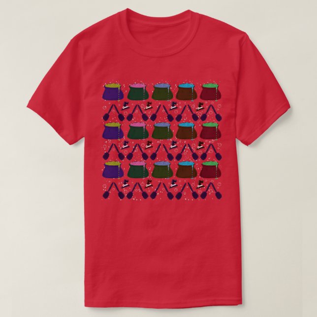 Camiseta tigela de poção (Frente do Design)