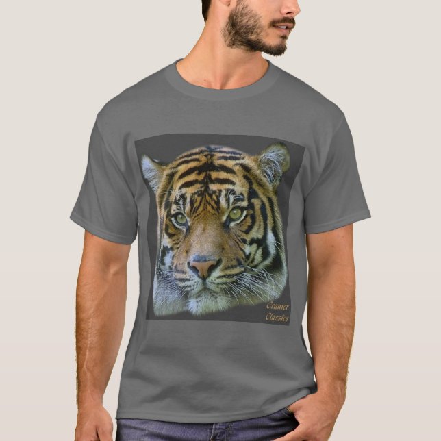 Camiseta tiger1_dk.grey/bgrnd (Frente)