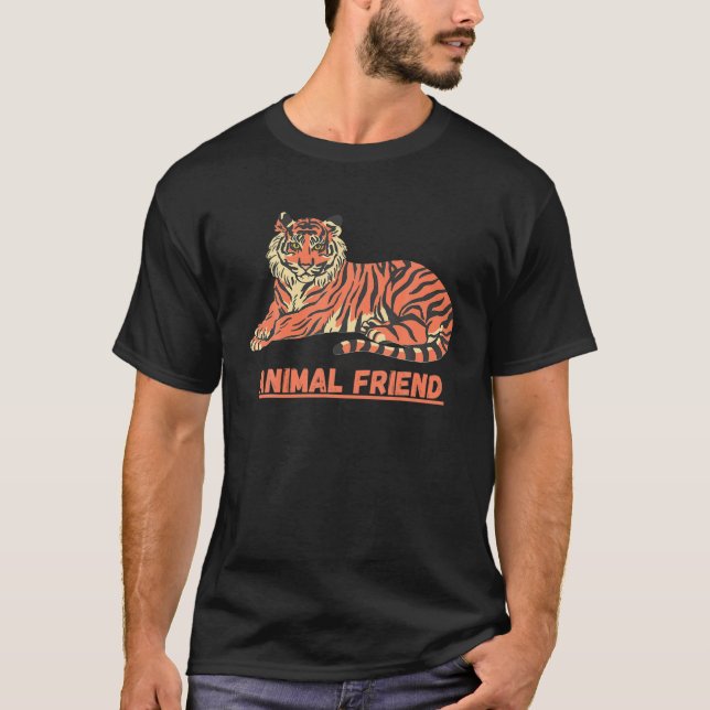 Camiseta Tiger Animal Friend (Frente)
