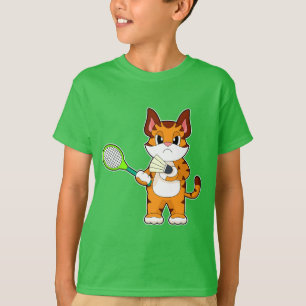 Camiseta Tiger Badminton Racket Badminton