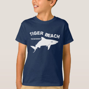 Camiseta Tiger Beach - Bahamas Mergulho Com Tubarões
