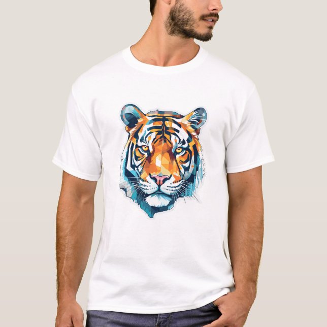 Camiseta Tiger Beast World Wildlife BeauDiscovery (Frente)