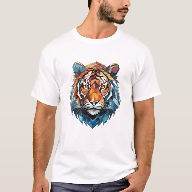 Camiseta Tiger Beast World Wildlife BeauDiscovery (Frente)
