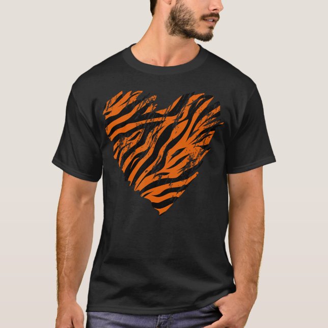 Camiseta Tiger Bengal Heart (Frente)