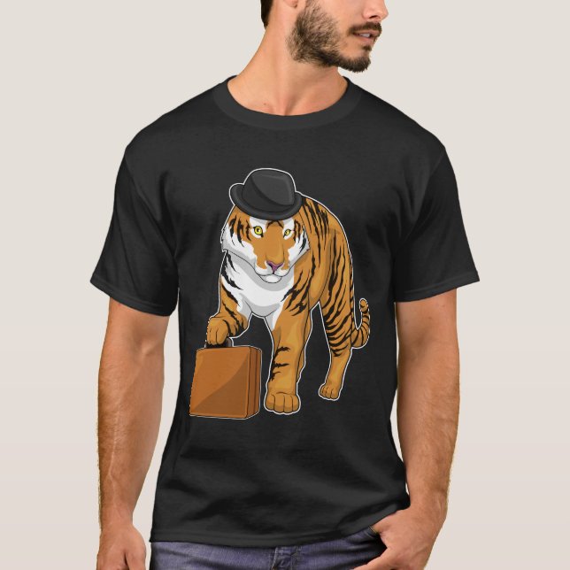 Camiseta Tiger Briefcase (Frente)