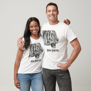 Camiseta Tiger, Burn Brighter