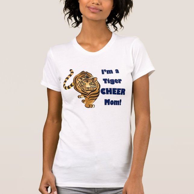 Camiseta Tiger Cheer Mãe (Frente)