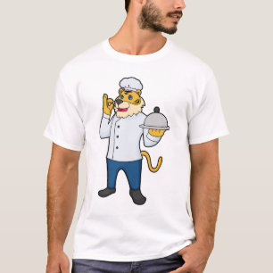 Camiseta Tiger Cook Chef Chapéu