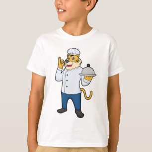 Camiseta Tiger Cook Chef Chapéu
