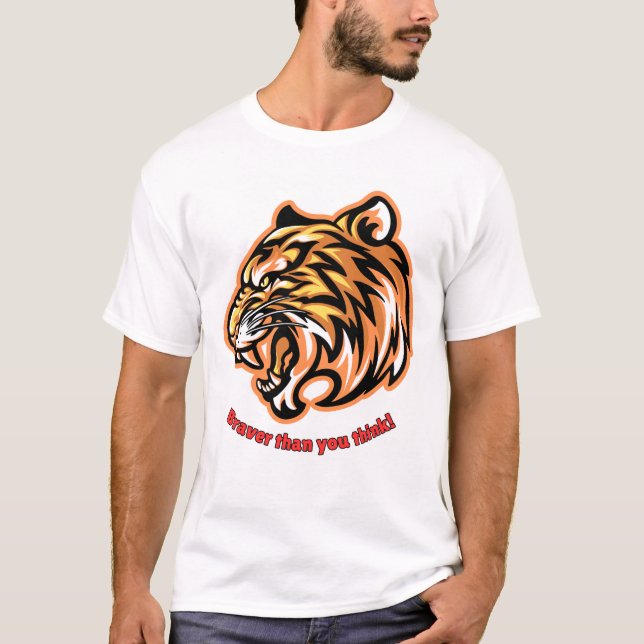 Camiseta Tiger design (Frente)