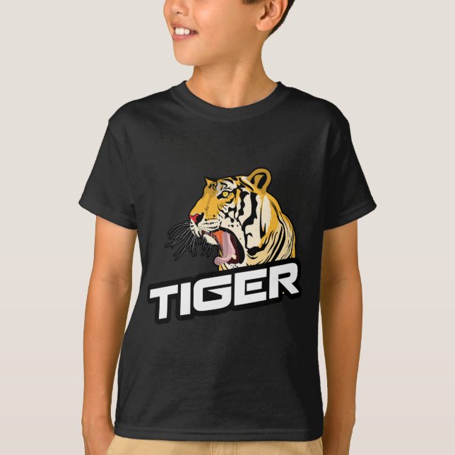 CAMISETA TIGER DESIGN ON T SHIRT (Frente)