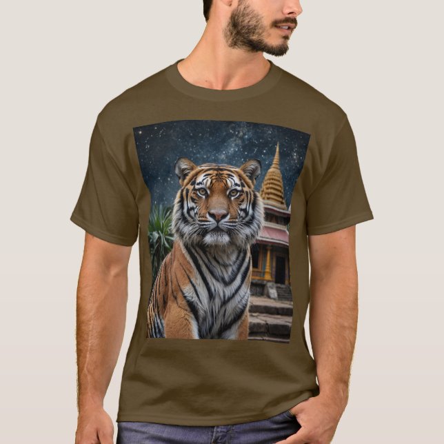 Camiseta Tiger e Templo (Frente)
