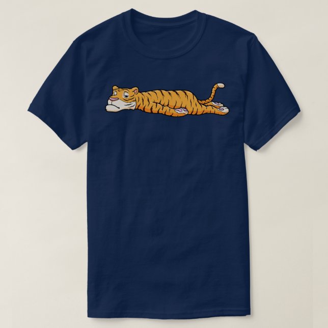 Camiseta Tiger está Andando (Frente do Design)