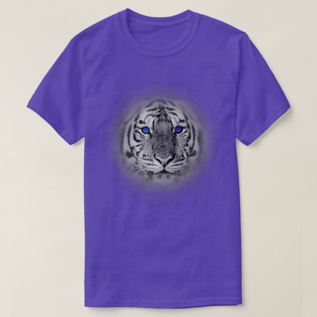 Camiseta Tiger Eyes Safari Zoo Wildlife Animal Zookeeper Bi (Frente do Design)