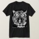 Camiseta Tiger Face Men's Bella+Canvas Short Sleeve Black (Frente do Design)