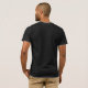 Camiseta Tiger Face Men's Bella+Canvas Short Sleeve Black (Parte Traseira Completa)