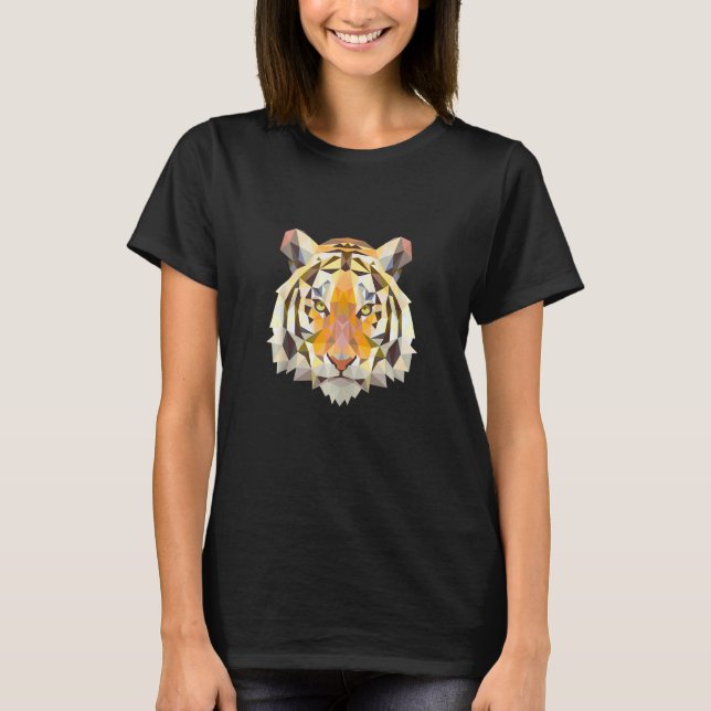 Camiseta Tiger Face Selvagem Animal (Frente)