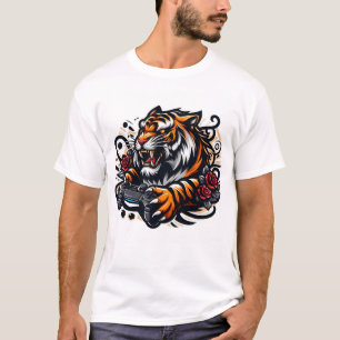 Camiseta Tiger Gamer para Homens