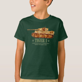 Camiseta Tiger I Guerra Mundial 2 Panzer Alemão de Tanque P