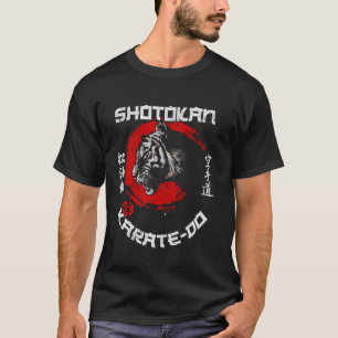 Camiseta Tiger Karate Symbol shotokan Dojo, treino kanji J