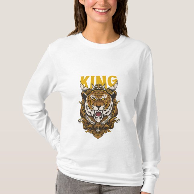 Camiseta tiger king (Frente)
