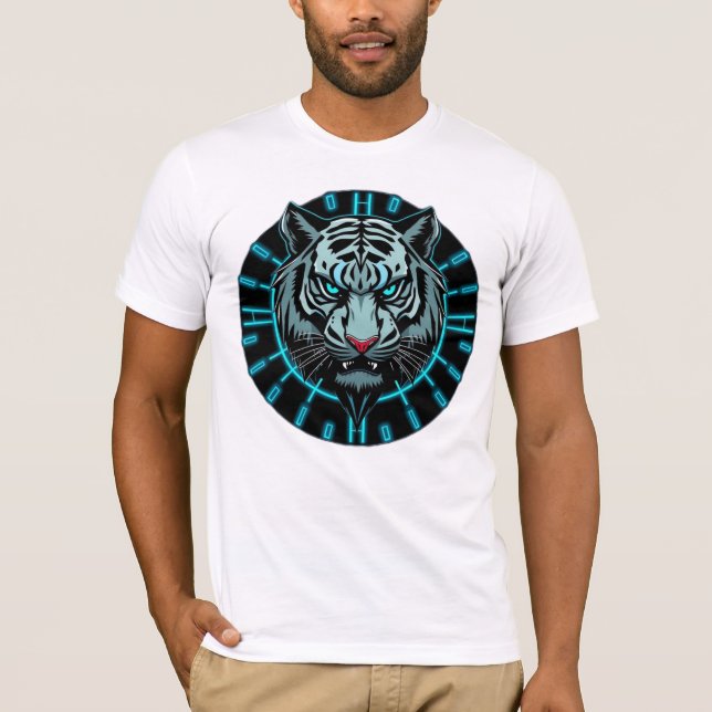 Camiseta „Tiger – König des Dschungels“ (Frente)