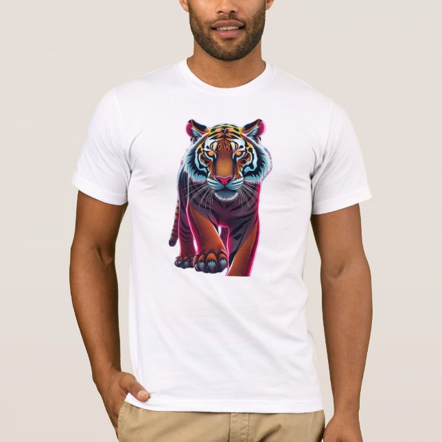 Camiseta „Tiger – König des Dschungels“ (Frente)