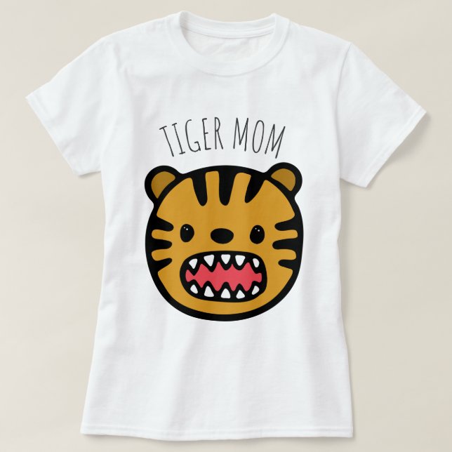 Camiseta Tiger Mãe (Frente do Design)