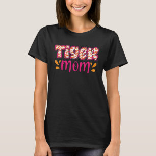 Camiseta Tiger Mãe Wildlife Tiger Para Mães