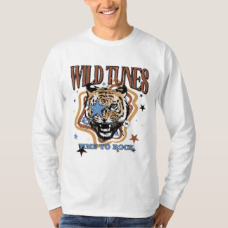 Camiseta Tiger Men's Basic Long Sleeve T shirt