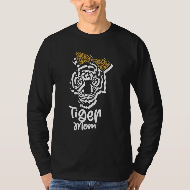 Camiseta Tiger Mom Tiger Whisperer Wildlife Animal Mothers  (Frente)