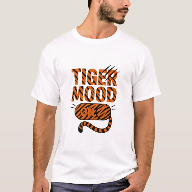 Camiseta Tiger Mood On (Frente)