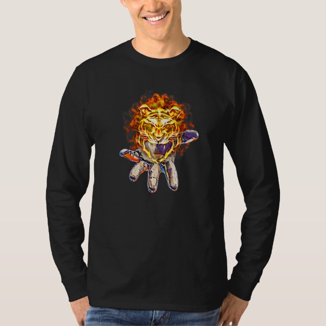 Camiseta Tiger Motif (Frente)