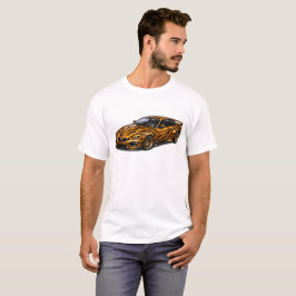 Camiseta Tiger Orange Performance Coupe — BV-BTO