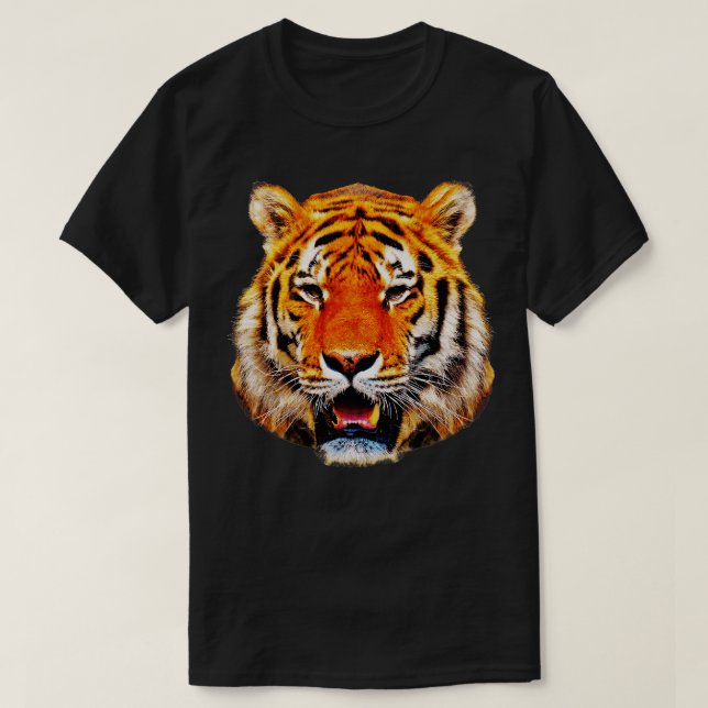 Camiseta Tiger Orange Tee (Frente do Design)