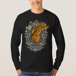 Camiseta Tiger Predator Wilderness Safari Zoo Afri