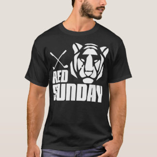 Camiseta Tiger Red Sunday Golf t
