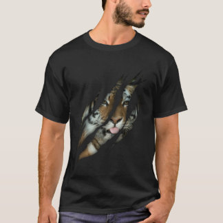 Camiseta Tiger Safari Animal Cat