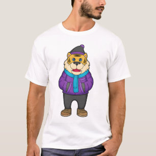 Camiseta Tiger Scarf Beanie