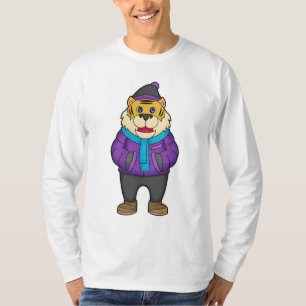 Camiseta Tiger Scarf Beanie
