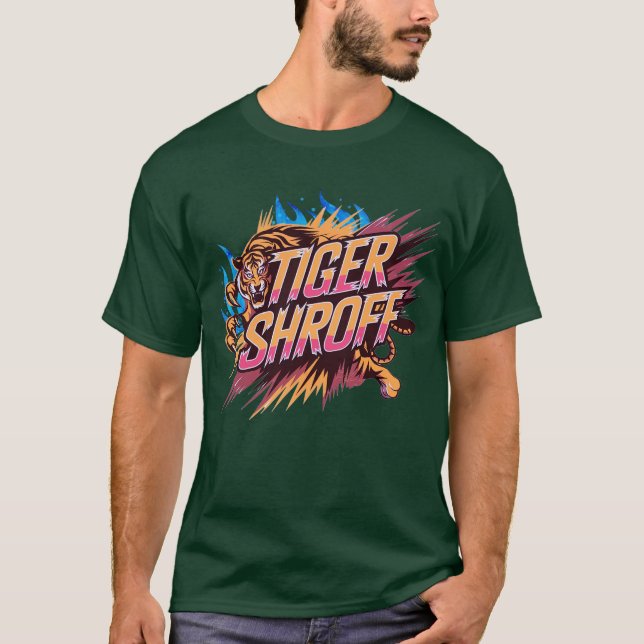 Camiseta Tiger Shroff Bollywood (Frente)