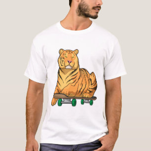 Camiseta Tiger Skater Skateboard