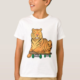 Camiseta Tiger Skater Skateboard