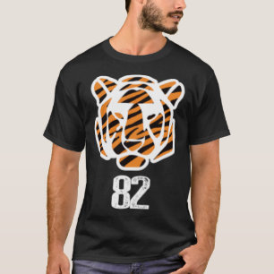Camiseta Tiger Stripes Pocket Perseguindo 82 Golfe