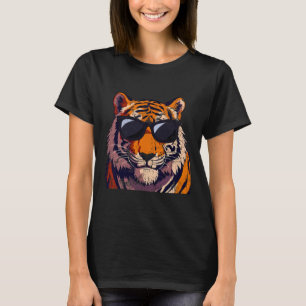 Camiseta Tiger Sungles Figurume de Aniversário Pajama Zoo M