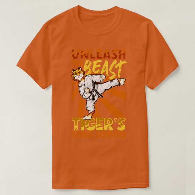 Camiseta Tiger Tang Soo Do (Frente do Design)