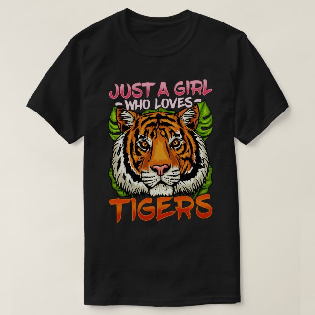 Camiseta Tiger Tiger Lover Zookeeper (Frente do Design)