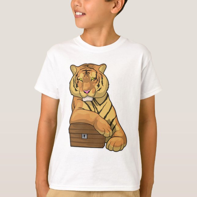 Camiseta Tiger Treasure Chest (Frente)