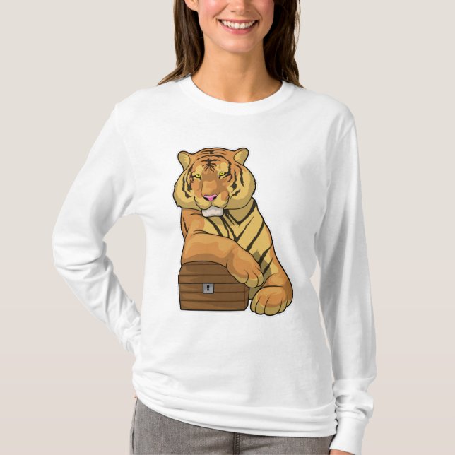 Camiseta Tiger Treasure Chest (Frente)